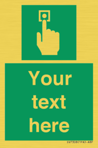 Custom Safe Condition Emergency call point